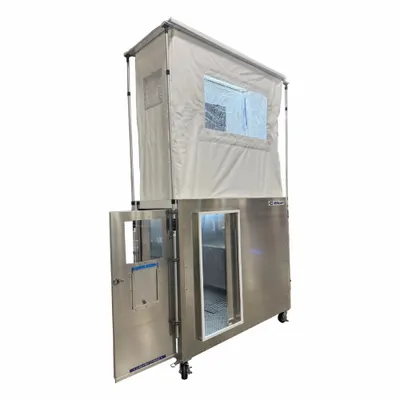 HEPACART Particle Containment Unit: 29 in Overall Wd, 74 in Overall Lg - Particle Containment Units