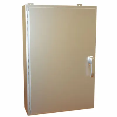 HAMMOND Electrical Enclosure: Stainless Steel, 36 in x 24 in x 8 in, NEMA 12/13/3R/4/4X - Stainless Steel Enclosures