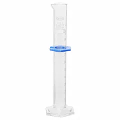 APPROVED VENDOR Class A Glass Graduated Cylinder, 50 mL, TD, 1 mL Graduations, UNICCTD50