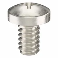 Machine Screw: #4-40 Thread Size, 3/16 in Lg, 18-8, Stainless Steel, Plain, Pan, Phillips, 50 PK (MPN ZSCRW-329)