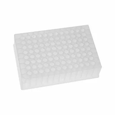 MTC BIO Well Plate: Sterile, 96 Wells, 1.1 mL, 7 mm Dia, RNase/DNase Free, Round - Multiple Well Plates