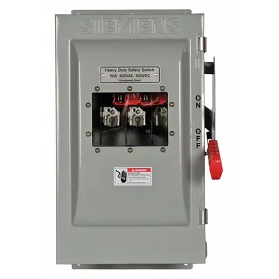 Siemens HNF362JW Non-Fusible Safety Switch - Non-Fusible Safety Switches