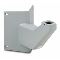 Threaded-mount base for warning lights, designed for use with the 371LED model. Gray finish. Overall dimensions: 5 in width, 5 3/4 in length, 6 in depth. Suitable for mounting warning lights in industrial safety applications on vehicles, machinery, or facility alert systems