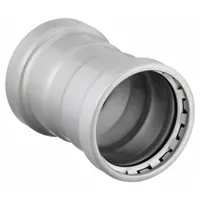 VIEGA MEGAPRESS Crimp Coupling Fitting: 3 in Pipe x 3 in Pipe Size, Press-fit x Press-fit, Steel (MPN 26675)