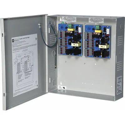 ALTRONIX SAV36D Power Supply Board with Steel Enclosure, 115/230V AC - Power Supply Boards with Enclosures