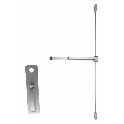 VON DUPRIN 22TP-4-SP28 Rim Exit Device with Touchbar and Thumbpiece Pull - Rim Push Bars