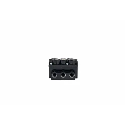 ARO Pilot Air Control Valve: Alpha Series, Four-Way / Three-Position, 5 Ports - ARO Alpha Series Pilot-Operated Inline Air Control Valves