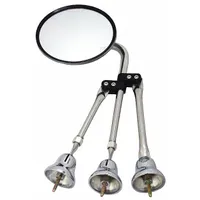 Tripod Spot Mirror Kit: Round, Convex, For Driver/Passenger Vehicle Side (MPN 715148)