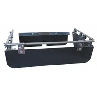 WESTWARD Salt Deflector Kit: For use with: Broadcast Spreader/Lawn Spreader, Polyethylene