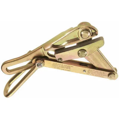 KLEIN TOOLS Cable Pulling Jaw Grip: Chicago, For Aircraft/EHS/Guy Strand/Messenger - Cable Pulling Jaw Grips