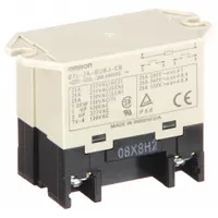 OMRON Enclosed Power Relay: Surface (Top Flange) Mounted, 25 A Current Rating, 200/240V AC, DPST-NO (MPN G7L-2A-BUBJ-CB-AC200/240)