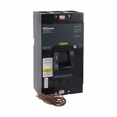 SQUARE D Molded Case Circuit Breaker: 400 A Amps, 25kA at 600V AC, Adj, Lug, Non-Applicable - H-Frame Square D Molded Case Circuit Breakers