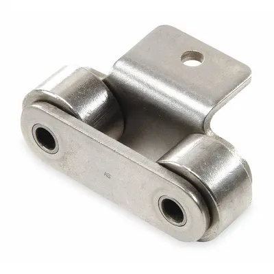 TSUBAKI Roller Attachment Link: Roller Attachment, Stainless Steel Conveyor Chains For Chain - Attachment Links for Conveyor Chains