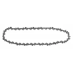 This chainsaw chain features a 3/8-inch pitch and 0.05-inch gauge with 39 drive links, designed for use with compatible saws. The 5/32-inch file size facilitates sharpening. Suitable for cutting wood in forestry, tree care, and construction applications.
