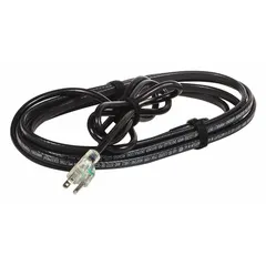 Pre-assembled electric heating cable for preventing ice dams and frozen pipes in indoor and outdoor applications. Includes 36 ft heating cable with 6 ft cold lead and 3-prong grounded 120V plug. Operates at 120V AC with NEMA 5-15P plug configuration. For use with H903.