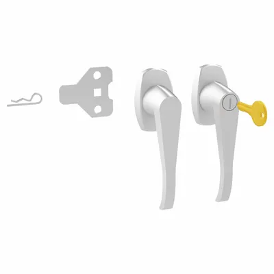 TENNSCO Replacement Lock Kit: Fits Tennsco Brand (MPN 043LH) - Material Handling Parts