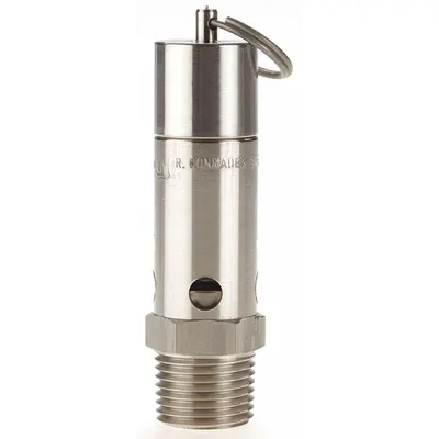 CONRADER SRH375-1/2-SS-275 Hard Seat Pneumatic Safety Valve - Hard Seat Pneumatic Safety Valves