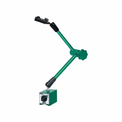 INSIZE Indicator Stand: Magnetic-Base Indicator Holder, Articulating Arm - Magnetic Base Indicator Holders
