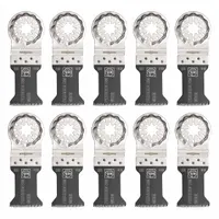 FEIN Oscillating Tool Blade: 1 3/8 in Blade Wd, 3 13/16 in Overall Lg, Precision Cutting, 10 PK (MPN 63502205290)