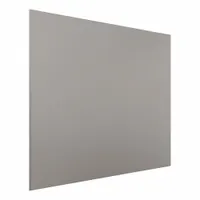 HADRIAN Partition Panel: 304 Stainless Steel, Brushed, Silver, 58 in Ht, 70 in Wd, 1 in Thick (MPN 530070-900)