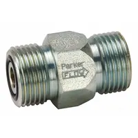 PARKER Hydraulic Check Valve: 5,000 psi, 15 gpm, 13/16 in, SAE O-Ring Face Seal (MPN DT-500-MSMS-5)