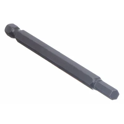 APEX Power Bit: Power Bit, Imperial, Hex Head, 3/16 in Bit Industry Size, Std - Hex Impact Bits