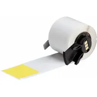 Wraparound Label: 6 in x 1 1/2 in, 1 1/2 in, Vinyl, Yellow (Matte), For 0.64 in to 1.43 in Wire Dia (MPN M6-34-427-YL)