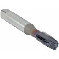 OSG Spiral Point Tap: #4-40 UNC, H3 / 2B-3B, 2 Flute, Plug Chamfer, V Coated Powdered Metal (MPN 1759108)