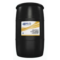 MILES LUBRICANTS Compressor Oil: 55 gal, Drum, 30 SAE Grade, 100 ISO Viscosity Grade, Food Grade (MPN MSF1552001)