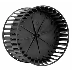 This Dayton wheel is a replacement fan wheel for HVACR ventilation systems. It is designed to move air in commercial or industrial heating, cooling, and refrigeration equipment. Compatible with manufacturer part number SP/CSP-255.
