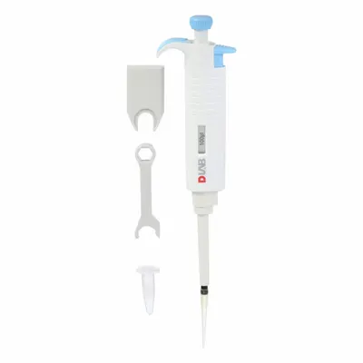 DLAB Single-Channel Pipettor: 1 Channels, 100 ul Capacity - Max, Manual Fixed Volume - Single Channel Pipetters
