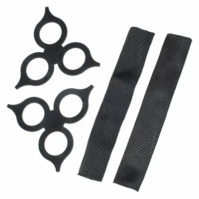 LOCKJAW Synthetic Shackle Kit: Soft Shackles, HMPE/Polyethylene, (2) Lock Rings/(2) Sleeves - Replacement Sleeves & Lock Rings for Synthetic Shackles