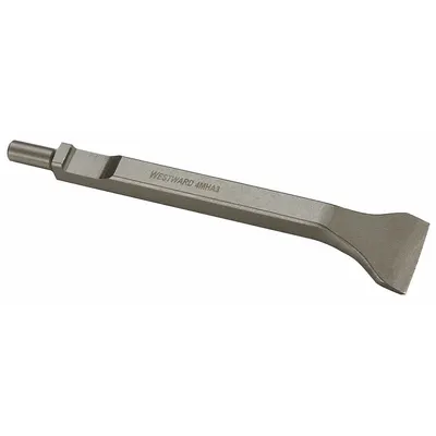 WESTWARD Chisel: B1/Cleco Chisel Scaler, 0.5 in Shank Size, 1 3/8 in Chisel Tip Wd - Offset Chisels for Scalers