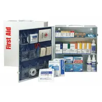 FIRST AID ONLY First Aid Kit and Housing: 669 Components, ANSI/ISEA Z308.1-2015, Type I/II, Class A (MPN 90574)