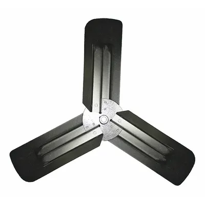 AIRMASTER FAN Fan Blade,Steel,Galvanized (MPN 73058) - HVAC and Refrigeration