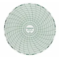 DICKSON Circular Paper Chart: -10 to 10, C675, 6 in Circular Chart Dia, ET656/ET657, 60 PK