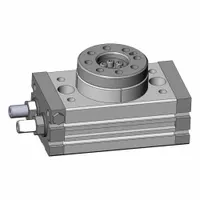 SMC Rotary Table: 190° Rotation Angle, 1.67 N-m Output Torque, 15 mm Bore Dia, M5 x 0.8 Metric Std (MPN MSQA10A)