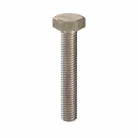 Hex Head Cap Screw: Steel, Class 10.9, Zinc Yellow, M10, Metric, 60 mm lg, Fully Threaded, 50 PK (MPN HF10100601-050P1)
