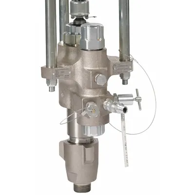 GRACO Pump Lower, Carbon Steel, X45DH4 - Graco Paint Sprayer Parts