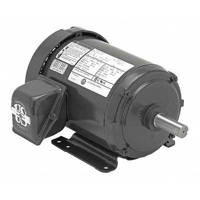 U.S. MOTORS General Purpose Motor: Rigid Base Mount, Totally Enclosed Fan Cooled, 1 hp - Rigid Base 3-Phase General Purpose AC Motors