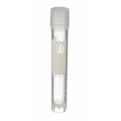 Cryogenic Vial, Polypropylene, 4 mL, Natural, Sterile, Self-Standing, 12 mm Body Dia, W985870