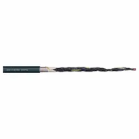 CHAINFLEX Control Cable: 24 AWG, 4 Conductors, Order by the Foot, TPR Jacket, 300 V (MPN CF10-UL-02-04)