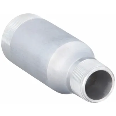 OEM Metal Pipe Straight: 2 in x 3/4 in - Threaded High-Pressure Pipe Fittings