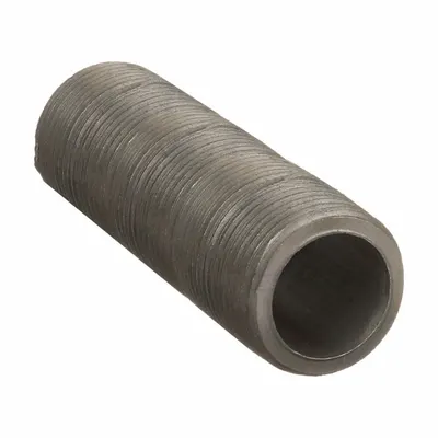 BECK Pipe Nipple: 1 in Nominal Pipe Size, Male NPT x Male NPT, 1 1/8 in Lg, Schedule 80 - Schedule 80 Medium Pressure Pipe & Pipe Nipples