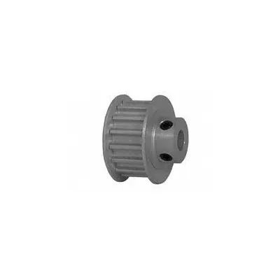 Dayton Timing Pulley: Curvilinear, Fixed, For HTD Timing Belt Section, For 9 mm Belt Wd - HTD Section Fixed-Bore Timing Pulleys with Hub