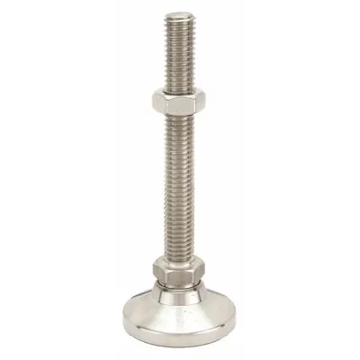 S & W Male-End Leveling Mount: Swiveling Stud, 3/8"-16 Thread Size, 1.25 in - Swivel Male Leveling Mounts