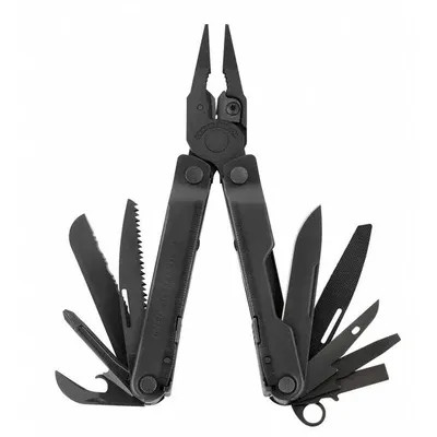 LEATHERMAN Multi Tool Plier: Multi-Tool Plier, 17 Tools, 17 Functions, 4 in Closed Lg - Multi-Tools with Fold-Out Pliers