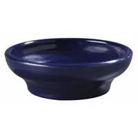 CARLISLE Salsa Dish: 5 oz Capacity, Melamine, NSF Certified, Blue (MPN 0875GR60)