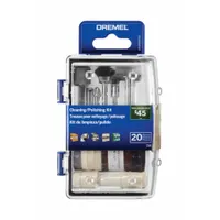 DREMEL Rotary Tool Accessory Kit: Rotary Tool Accessory Kit, 20 Pieces, Case Included (MPN 726-01)