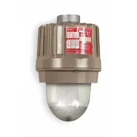 High Pressure Sodium Light Fixture: 16,000 lm, T4 Temp Code, 2500K, 150 W, 120 to 480V AC (MPN EZS150)